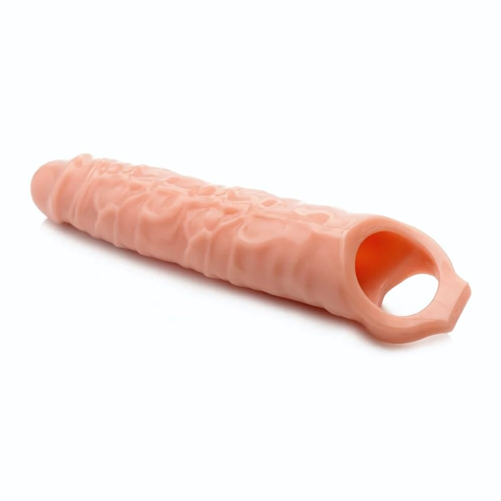 Телесная насадка-удлинитель 3 Inch Extender Sleeve - 27,3 см. (Цвет: телесный)