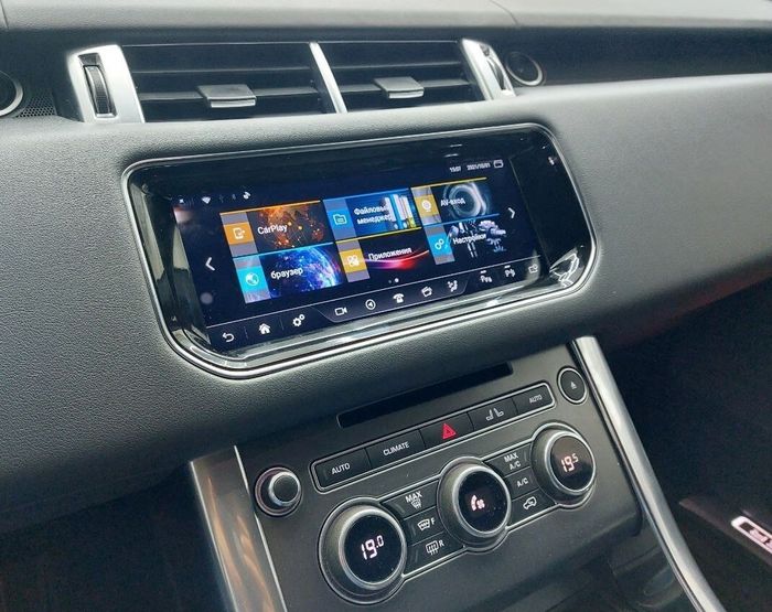 Магнитола для Range Rover Sport 2012-2017 (BOSCH) - RDL-1667 монитор 10.25" на Android 12, Быстрая, CarPlay, 4G SIM-слот