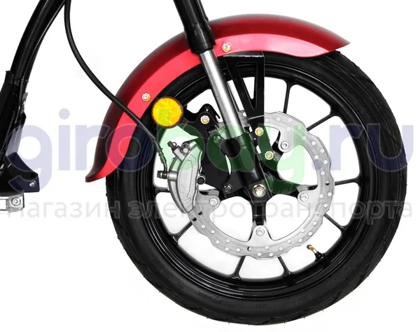 Электроскутер IKINGI HARLEY CHOPPER 4000W (60V/30Ah) - Красный фото №16