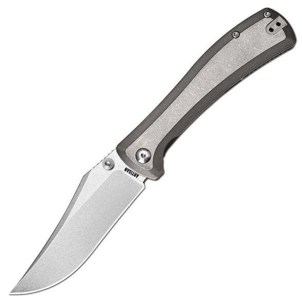 Цена наСкладной нож Artisan Cutlery Santee, сталь S35VN, рукоять титан, серый