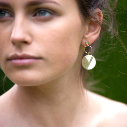 Серьги VERA Flowersforzoe One Size Серый