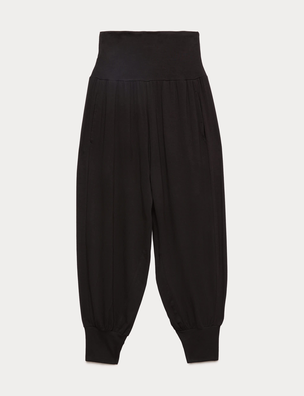 Зауженные к низу штаны для йоги с высокой талией - Marks & Spencer