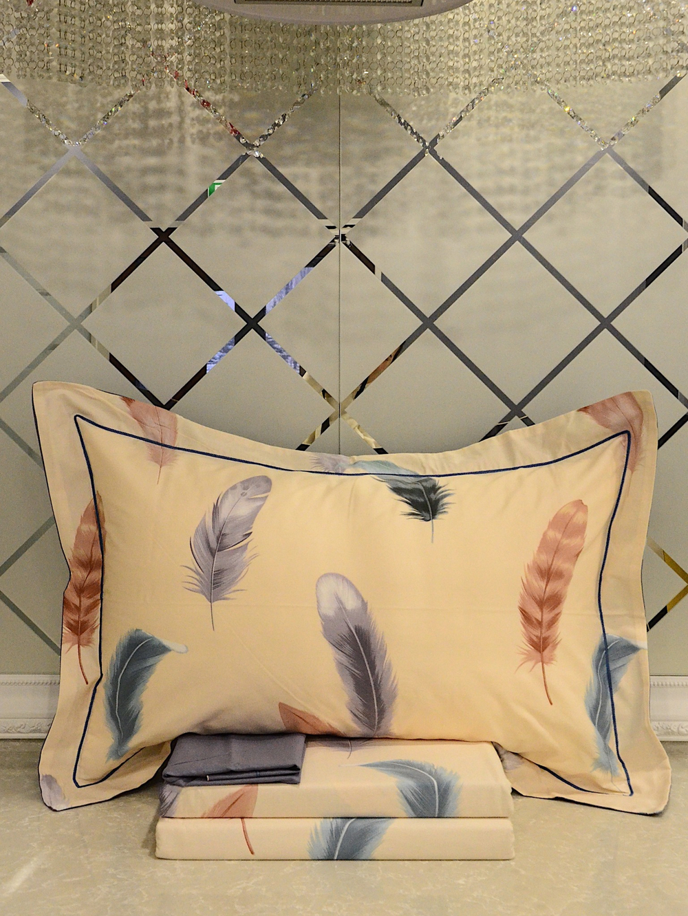 Постельное белье Feathers Yellow