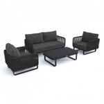 Лаунж зона Ideal Patio БЕЛЛИСА С с двухместным диваном - маренго