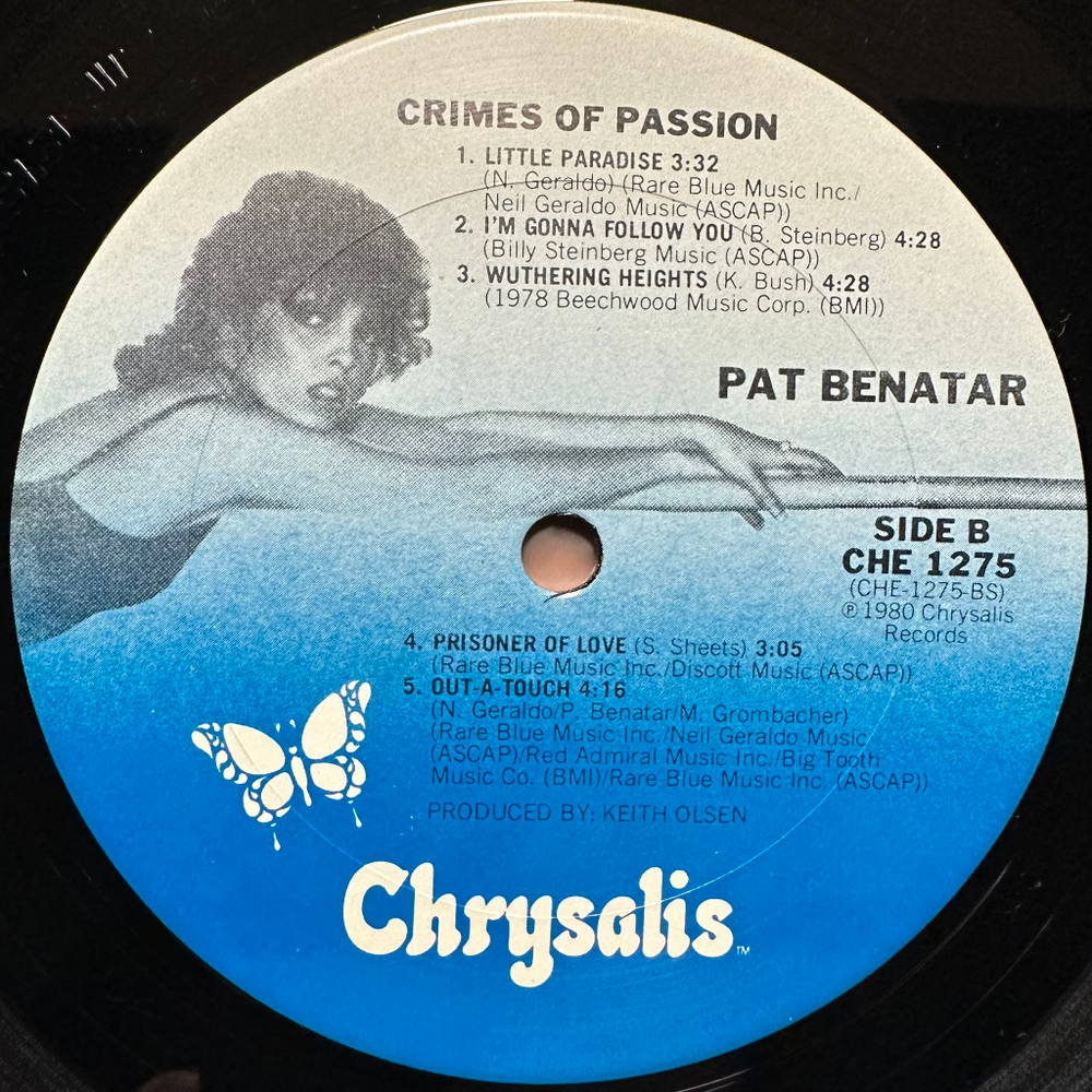 Pat Benatar - Crimes Of Passion (США 1980г.)