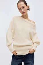 Свитер на одно плечо - H&M