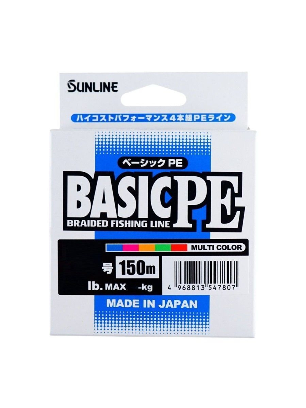 Плетеный шнур для рыбалки Sunline BASIC PE HG 150m(Light Green) #2/35lb