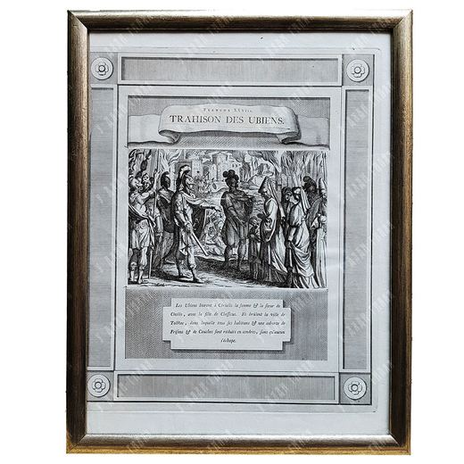 Темпеста А. Предательство убиев по рис. Отто ван Веена. Гравюра. 1770 г.