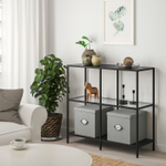 Коробка с крышкой IKEA KVARNVIK (КВАРНВИК ), Серый, 32х35х32 см