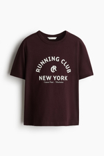 Футболка с принтом — Белый/New York - H&M