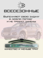 Щетки стеклоочистителя HUOYE Y8 550/450 мм на Haval H9 | Push button