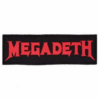 Нашивка Megadeth (38Х125)