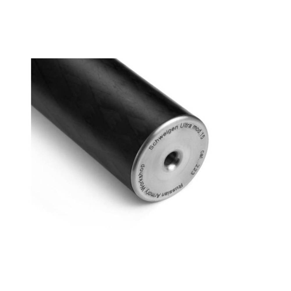 ДТК закрытого типа Schweigen Ultra mod. 15 carbon копия финской Ase Utra SL7 на Blaser R8, Blaser R93, Sauer 202, Sauer 303, Mauser M03 (.223 Rem, М15х1), RAW