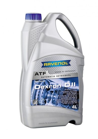 RAVENOL ATF Dexron D II масло для АКПП 4 Литра