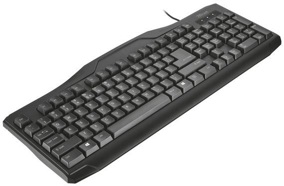 Klaviatura \ Клавиатура \ Keyboard Trust Classcline Wired Keyboard with mouse RU