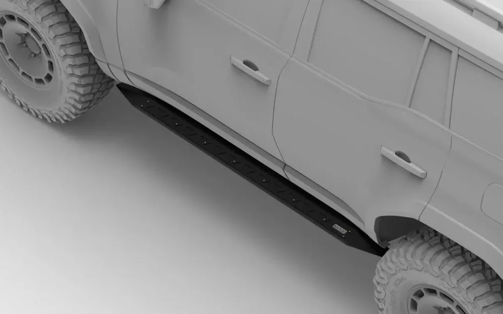 Боковые пороги для Toyota Land Cruiser Prado 250 LC250 2024+ Тойота крузер крузак стальные подножки