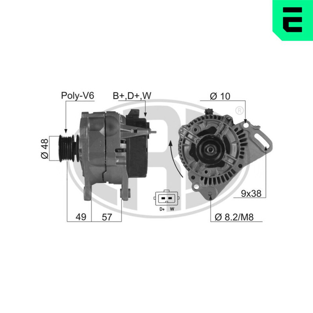 ERA - 210030A-ERA - Alternator