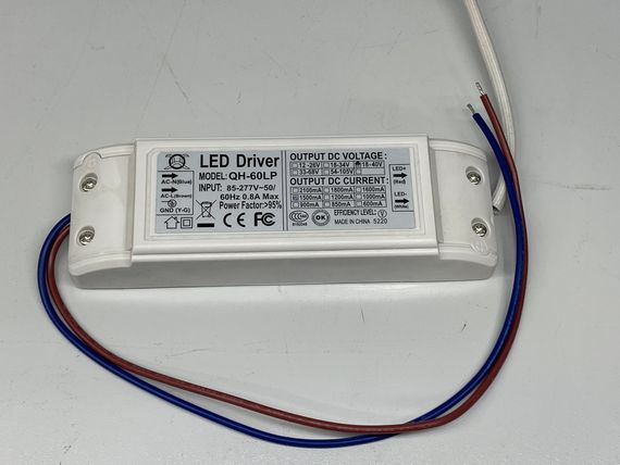 Драйвер QH-60LP60W 6-12*5 18-40V 1500mA 29282