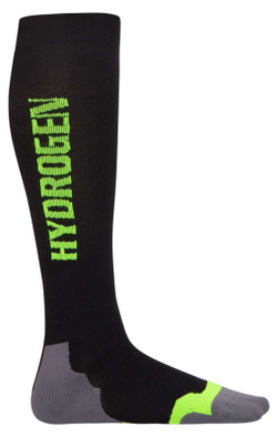 Теннисные носки Hydrogen Box Performance Hydrogen Socks 2P - black/yellow fluo