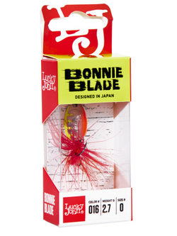Блесна вращающаяся LUCKY JOHN Bonnie Blade №0 / 2.7 г / цвет 016