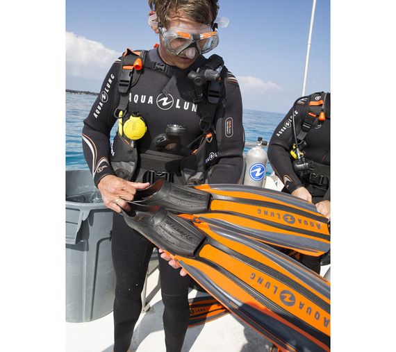 Ласты Aqua Lung Stratos 3 оранжевый