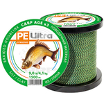 Поводочный материал CARP AGEx3 Ил/Глина 1500m 9,2kg/20,3lb