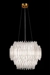 Подвесная люстра Selena FL1192-16PB Fluorite