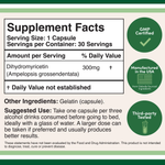 Double Wood Supplements - DHM Supplement - 30 x 300 mg capsules