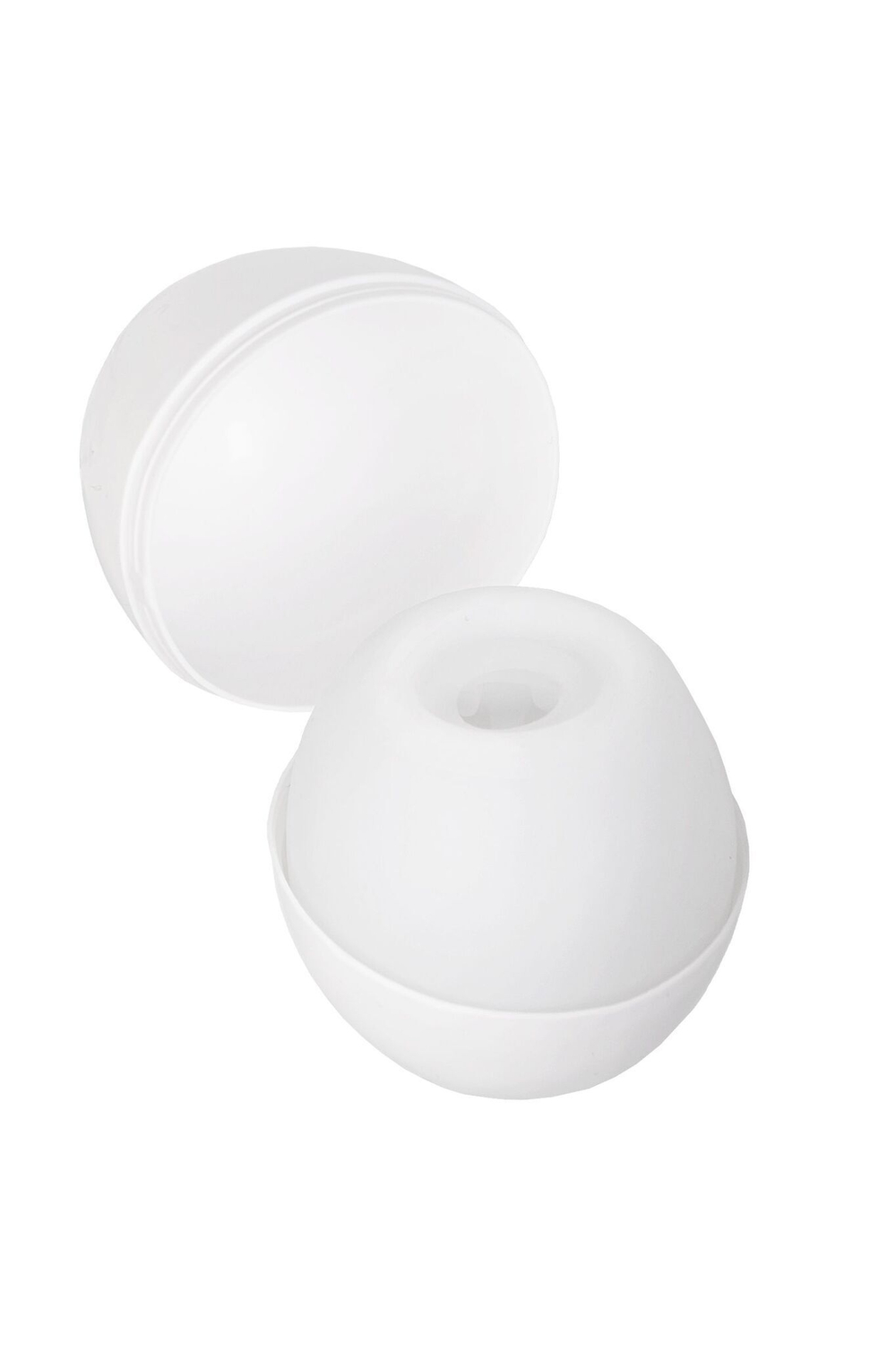 Мастурбатор-яйцо Satisfyer Crunchy Mini Masturbator (Цвет: белый)
