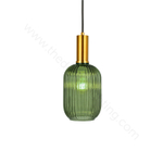 Pendant design lamp Iris A  (Green)
