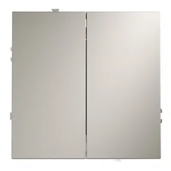 перекрёстный переключатель двухклавишный Voltum S70 Кашемир VLS020503