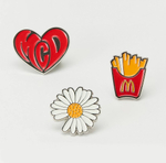 Набор значков McDonald’s × PEACEMINUSONE