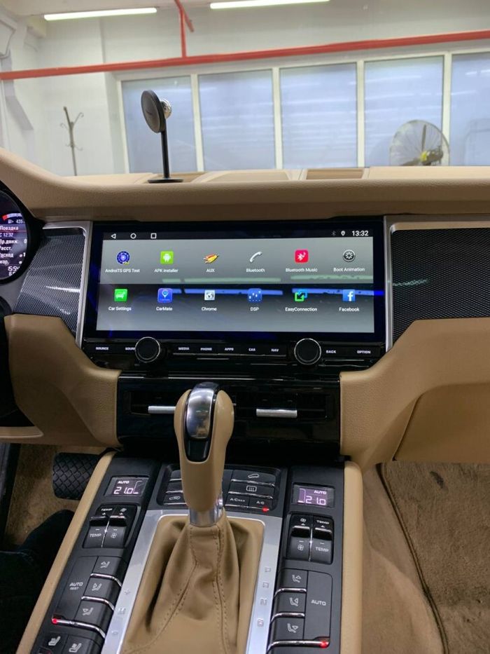 Магнитола для Porsche Macan 2014-2016 (CDR3.0/PCM3.0) - Kuberg KP-P1202 монитор 12.3" на Android 10, Быстрая, CarPlay, 4G SIM-слот