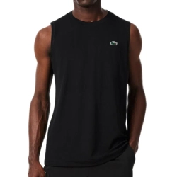 Мужская теннисная футболка Lacoste Ultra Dry Sport - black
