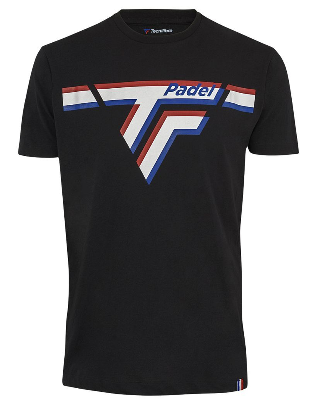 Теннисная футболка Tecnifibre Padel Tee - black