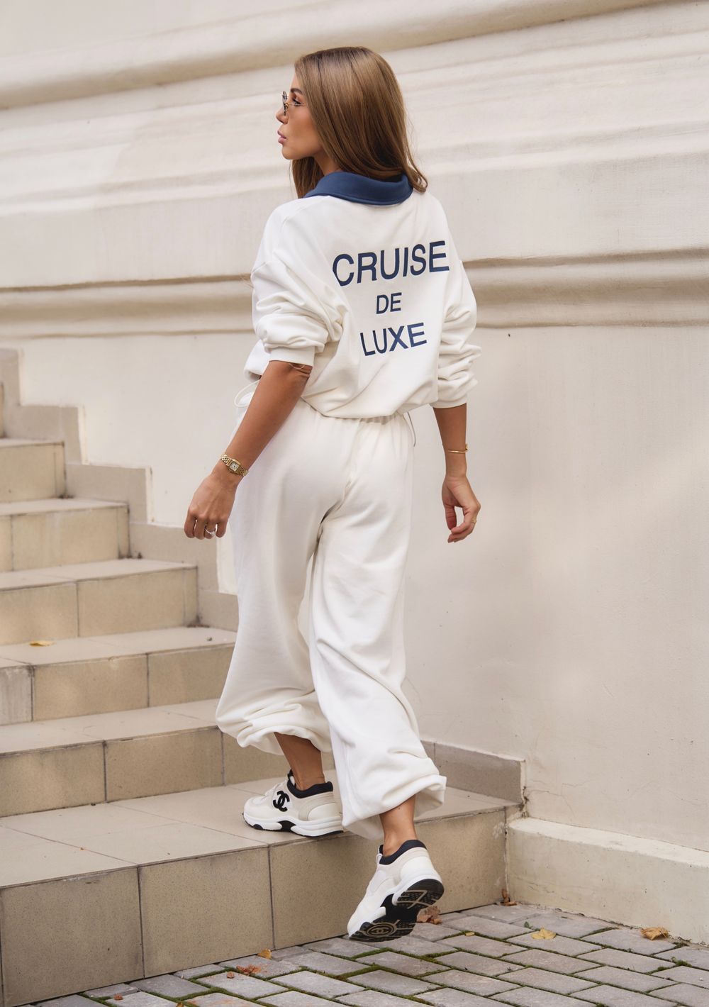 Толстовка «Cruise de Luxe» белая