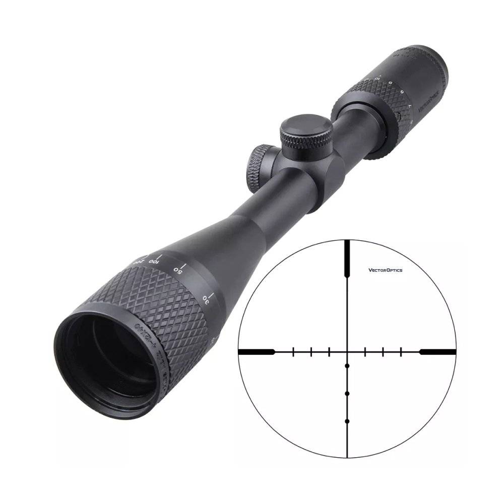 Оптический прицел Vector Optics 25,4мм SFP Matiz 4-12x40 ( установка на Тигр, СВД, ОП-СКС,  / Сетка VOW-10BDC )