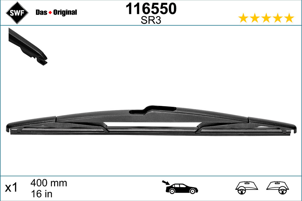 SWF - 116550-SWF - Wiper Blade