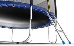 EVO JUMP External 16ft (Blue) Батут с внешней сеткой и лестницей, диаметр 16ft (синий)