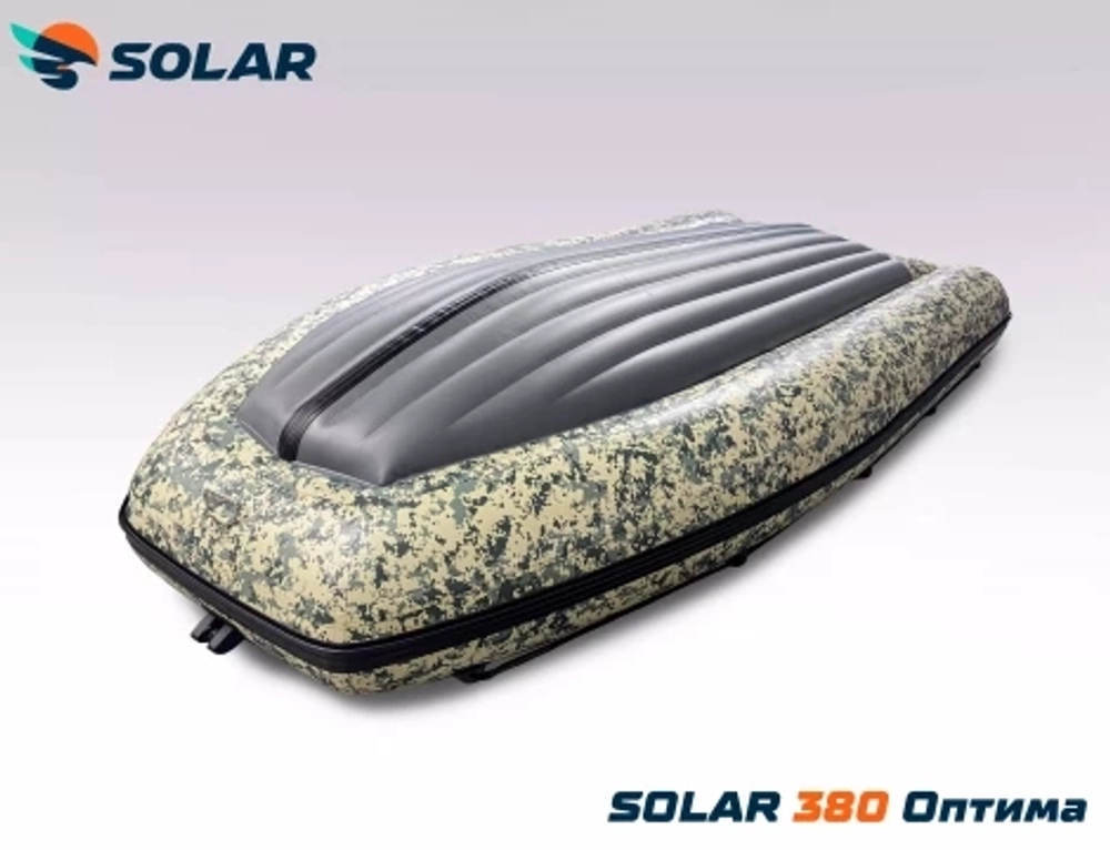 Лодка надувная моторная solar-380 к (оптима)