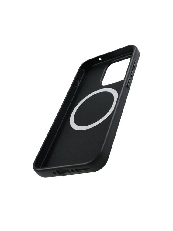 Чехол для OnePlus 15T с MagSafe Черный (Black) с текстурой песчаника