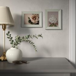 IKEA PLOMMONTRÄD  (ИКЕА ПЛОММОНТРЭД)  -  Рамка - бледный серо-зелёный 13х18 см