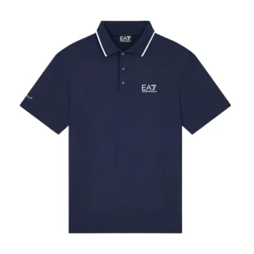 Мужское теннисное поло EA7 Man Jersey - armani blue
