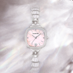 STARKING Quartz Movement Stainless Steel Watchband Watch Women"s Watch Mother of Pearl Color Watch Dial