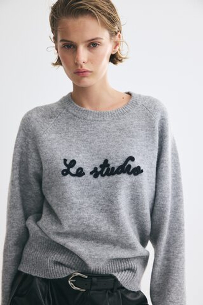 Джемпер с аппликацией - H&M