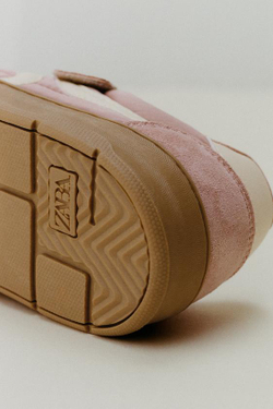 ZARA КРОССОВКИ BAREFOOT, РОЗОВЫЙ