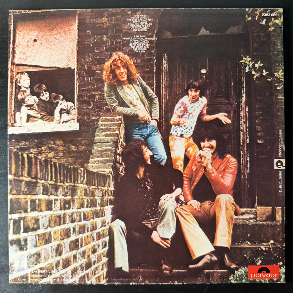 The Who – Meaty Beaty Big And Bouncy (Италия 1972г.) Т