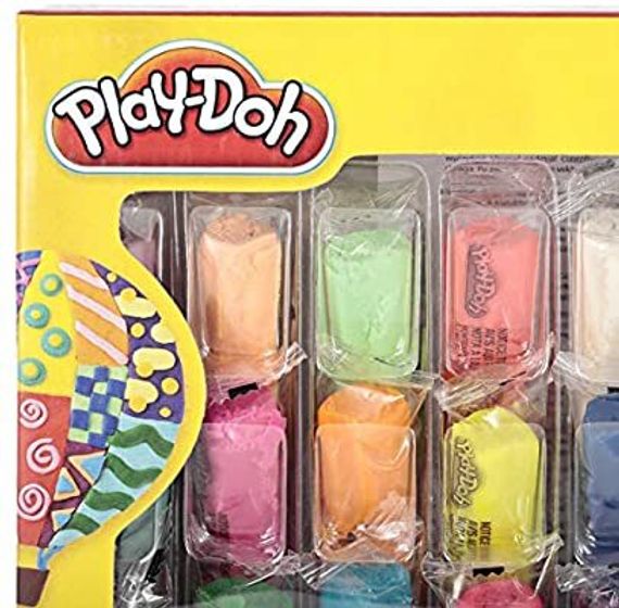Комплект от пластилинови блокчета Play Doh Rainbow Pack