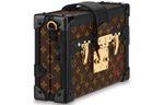 LOUIS VUITTON Petite Malle Monogram Black/Brown