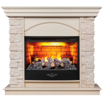 Каминокомплект Real Flame Elford WT с очагом 3D Firestar 25,5